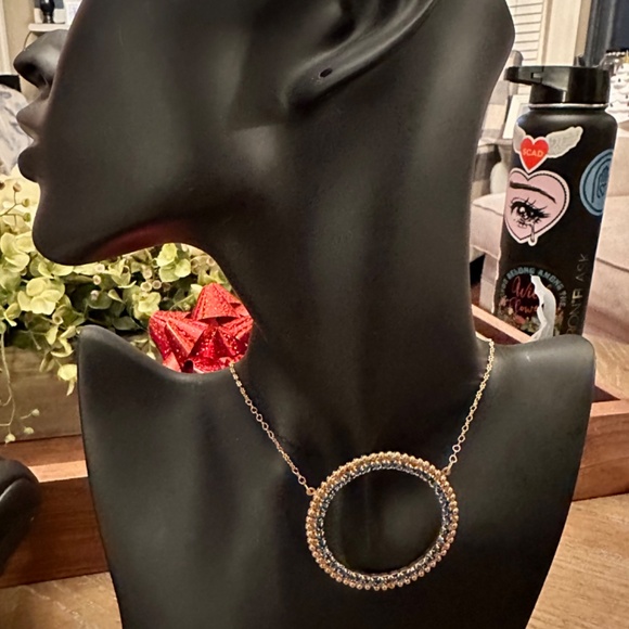 Sabika Jewelry - Sabika Global Color Circle Statement Necklace